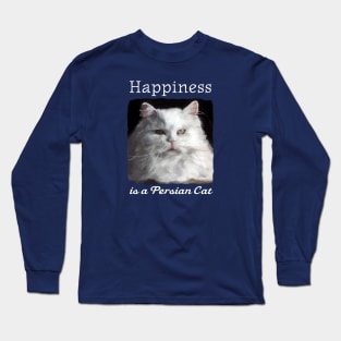 Happiness is a Cat Cat - Cute Cat Love Long Sleeve T-Shirt